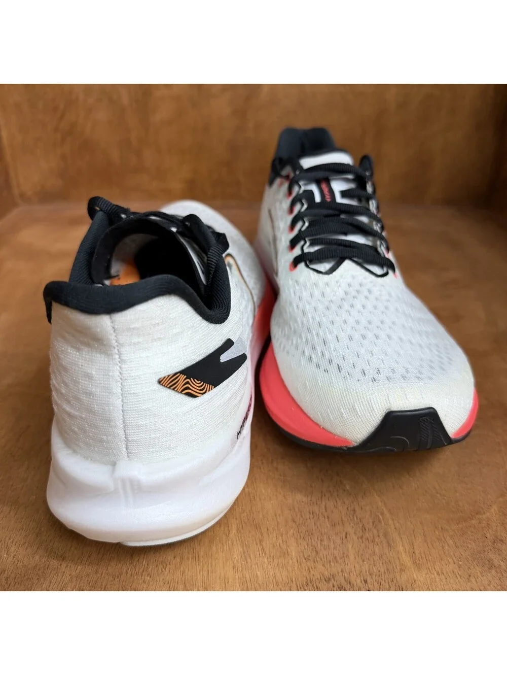 Brooks Hyperion Shoes Mens 11.5 D White Fiery Coral Running Sneakers 1104071D497